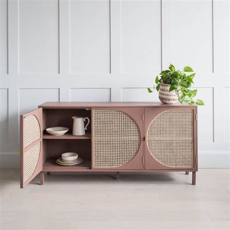 pink sideboard cabinet